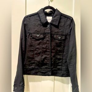 Tommy Bahama black linen jacket